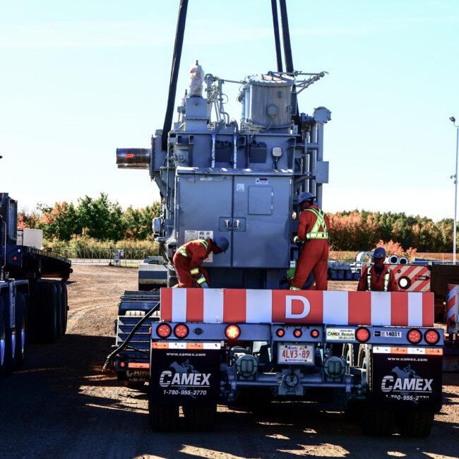 Revolution Crane team hard at work